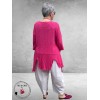Moonshine Tuniek Rafelrand Pink