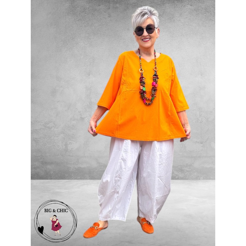 Moonshine Shirt  A-Lijn Oranje