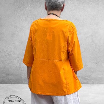 Moonshine Shirt  A-Lijn Oranje