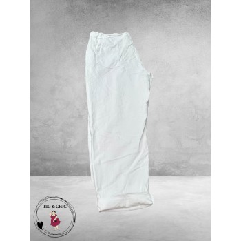 New Collection Broek Slim Stretch Wit