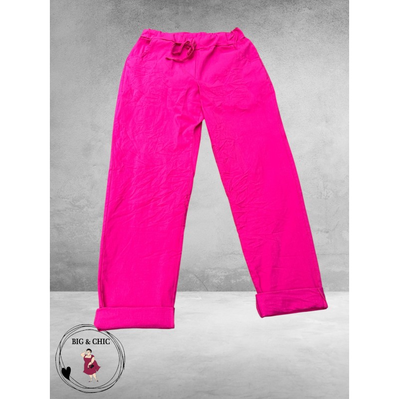 New Collection Broek Slim Stretch Pink