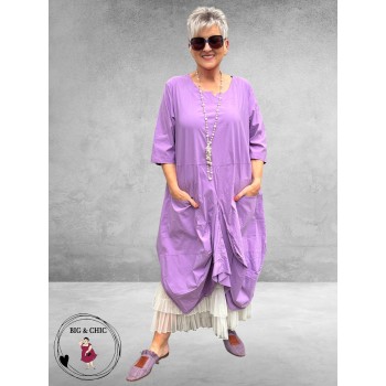 Moonshine Jurk Ballon Lila