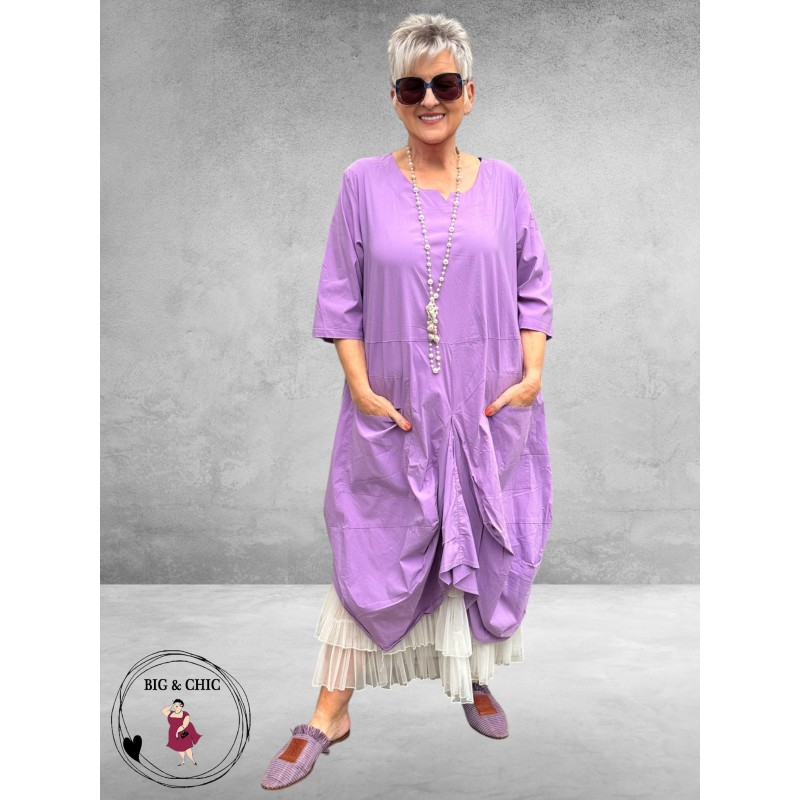 Moonshine Jurk Ballon Lila