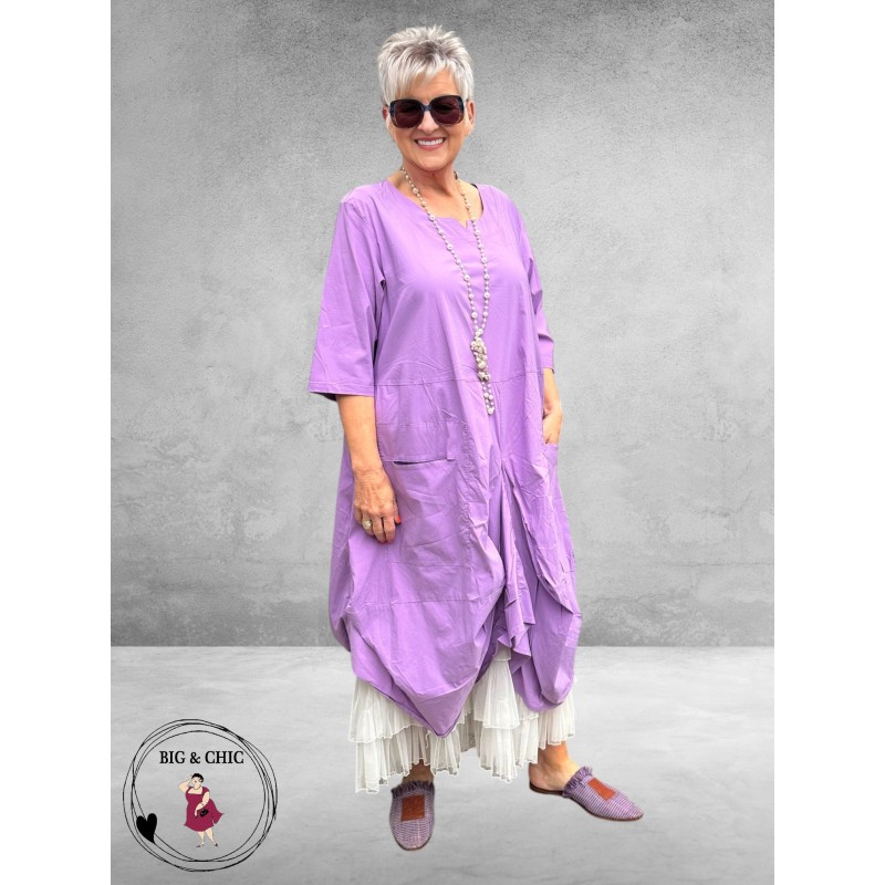 Moonshine Jurk Ballon Lila