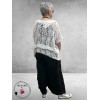 Moonshine Shirt/Overgooier Kant Wit