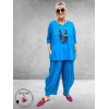 Moonshine Ballonbroek Turquoise Ultiem Comfort