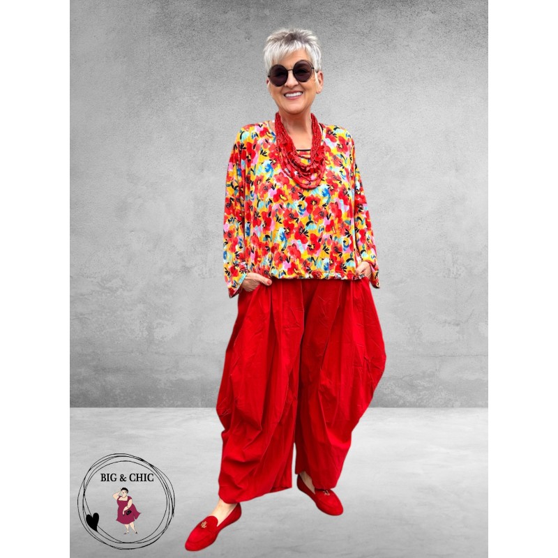 Moonshine Ballonbroek Rood Ultiem Comfort
