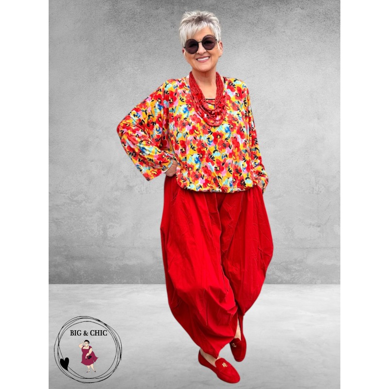 Moonshine Ballonbroek Rood Ultiem Comfort