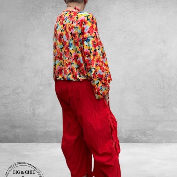 Moonshine Ballonbroek Rood Ultiem Comfort
