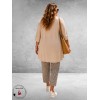 Moonshine Shirt Katoen Beige
