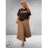 Moonshine Broek Wijd Smock Bruin