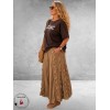 Moonshine Broek Wijd Smock Bruin