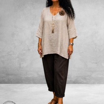 Moonshine Shirt Linnen Veren