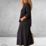 Moonshine Broek 7/8 Bruin Linnen