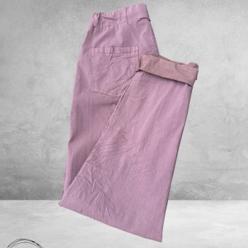 New Collection Broek Slim Stretch Oudroze
