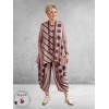 Moonshine Tuniek Oudroze/Bruin