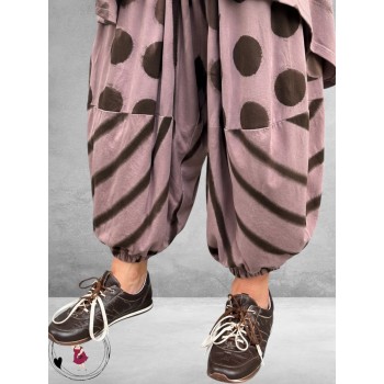 Moonshine Ballonbroek Oudroze/Bruin