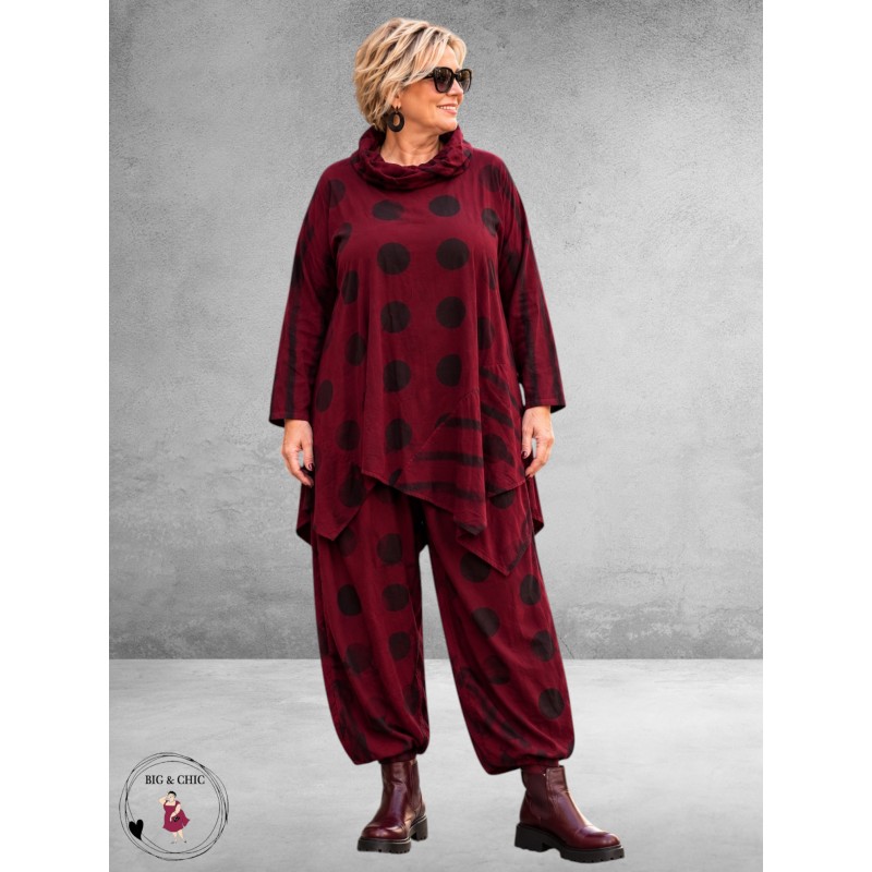 Moonshine Ballonbroek Bordeaux Baby Rip