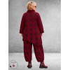 Moonshine Tuniek Asymetrisch Bordeaux