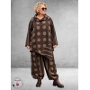 Moonshine Tuniek Asymetrisch Bruin