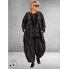 Moonshine Ballonbroek Baby Rib Grijs