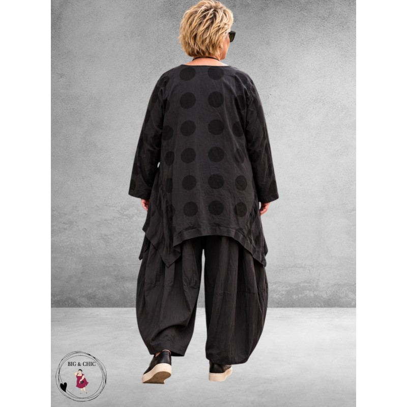 Moonshine Ballonbroek Baby Rib Grijs