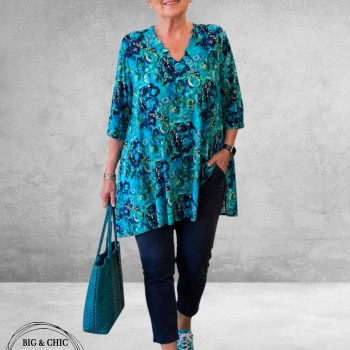Naveed Tuniek Turquoise/Blauw