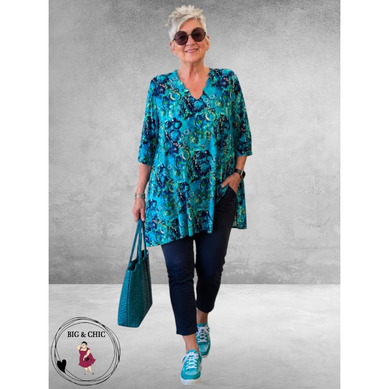 Naveed Tuniek Turquoise/Blauw