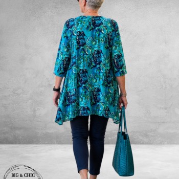 Naveed Tuniek Turquoise/Blauw