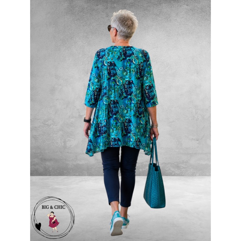 Naveed Tuniek Turquoise/Blauw