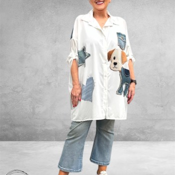 New Style Blouse Long Puppy