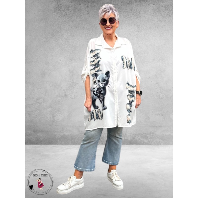 New Style Blouse Long Cat