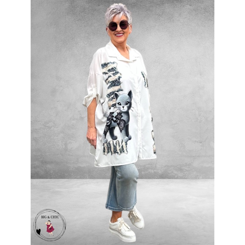 New Style Blouse Long Cat