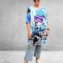New Style Shirt/Tuniek Cartoon Print
