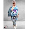 New Style Shirt/Tuniek Cartoon Print