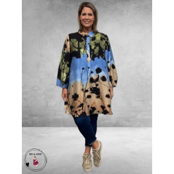 NOEN Tuniek/Blouse Blauw Mix
