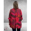 NOEN Tuniek/Blouse Rood Mix
