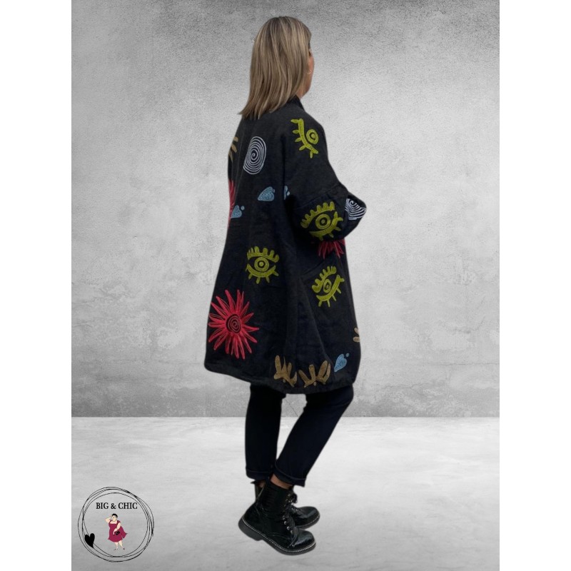 NOEN Jas Grijs Wolmix