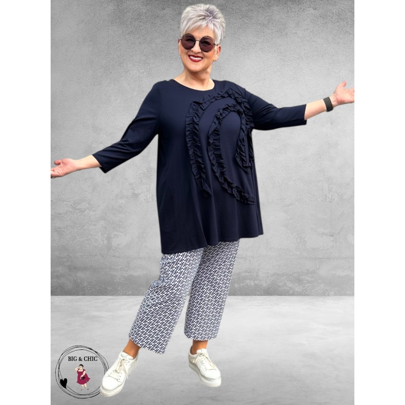 NOEN Tuniek Applicatie Navy