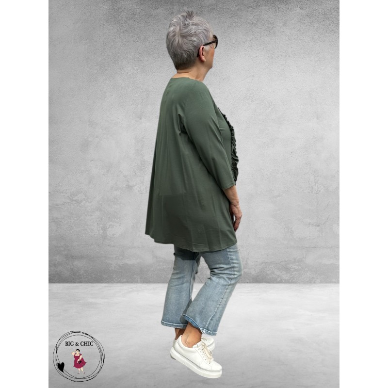 NOEN Tuniek Applicatie Loden Green