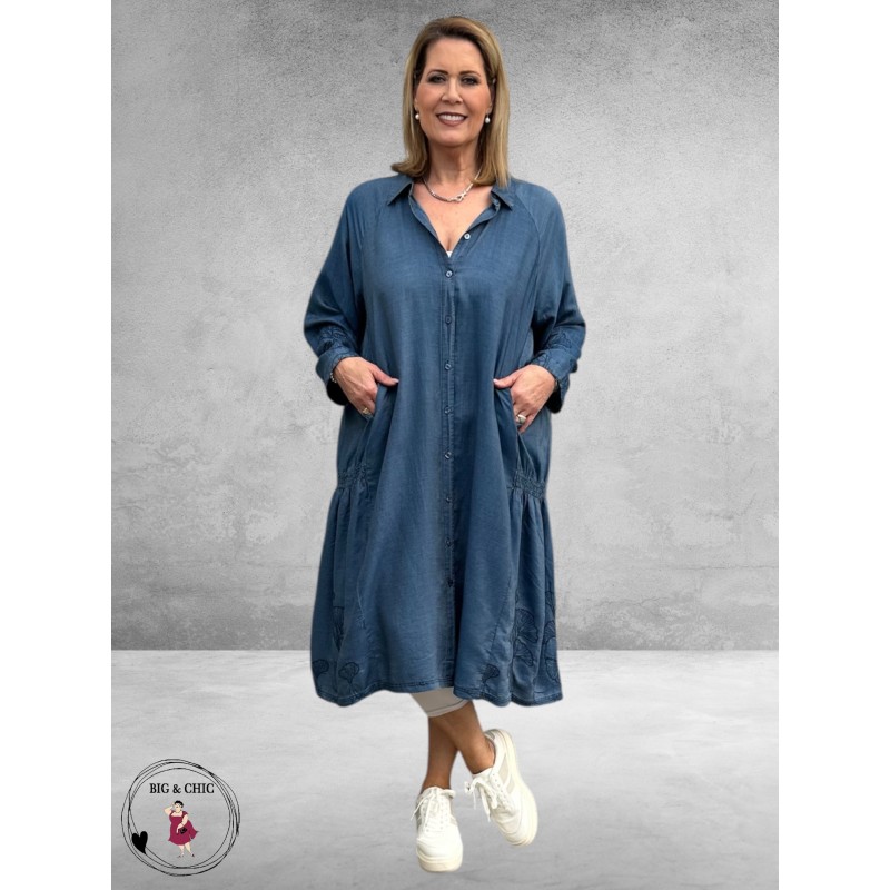 NOEN Jurk Denim Look Wow-Effect