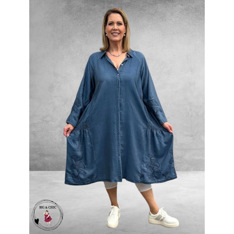 NOEN Jurk Denim Look Wow-Effect