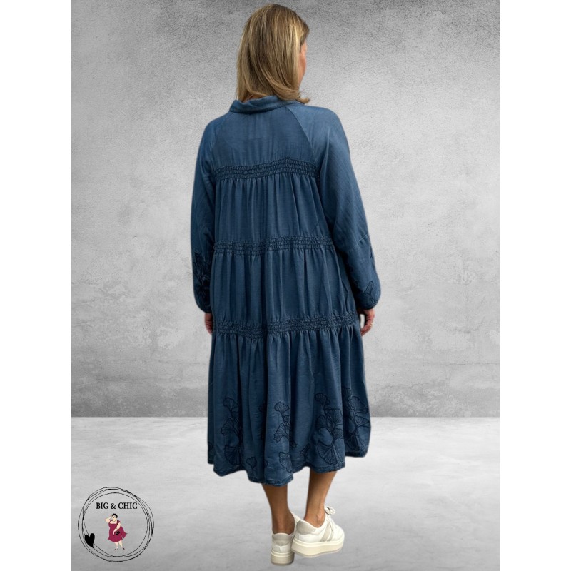 NOEN Jurk Denim Look Wow-Effect