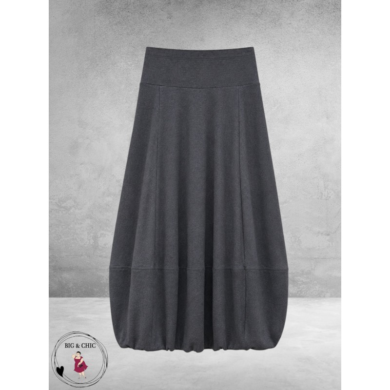 NOEN Ballonrok Basic Grijs