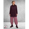 NOEN Tuniek Plooien Plum
