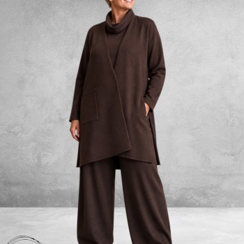 NOEN Cardigan Bruin