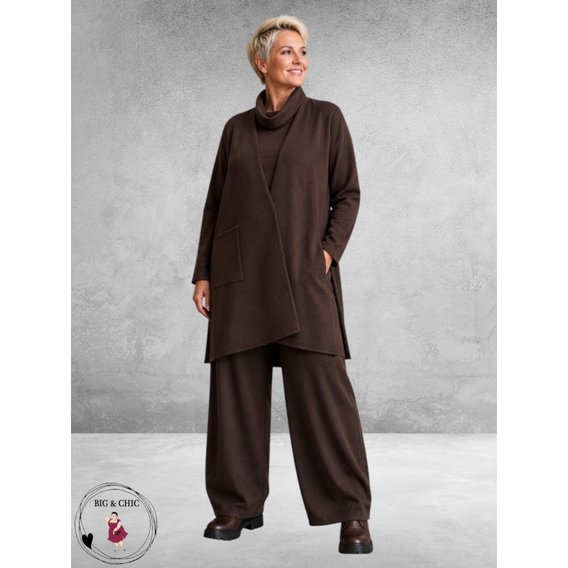 NOEN Cardigan Bruin
