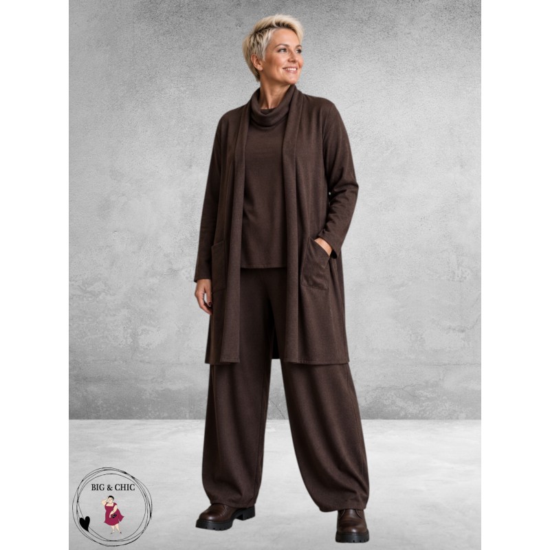 NOEN Cardigan Bruin