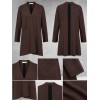 NOEN Cardigan Bruin