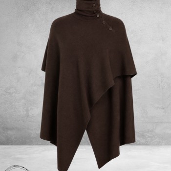NOEN Poncho Trui Bruin